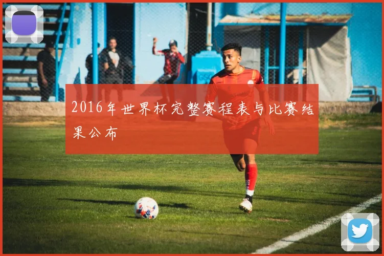 2016年世界杯完整赛程表与比赛结果公布
