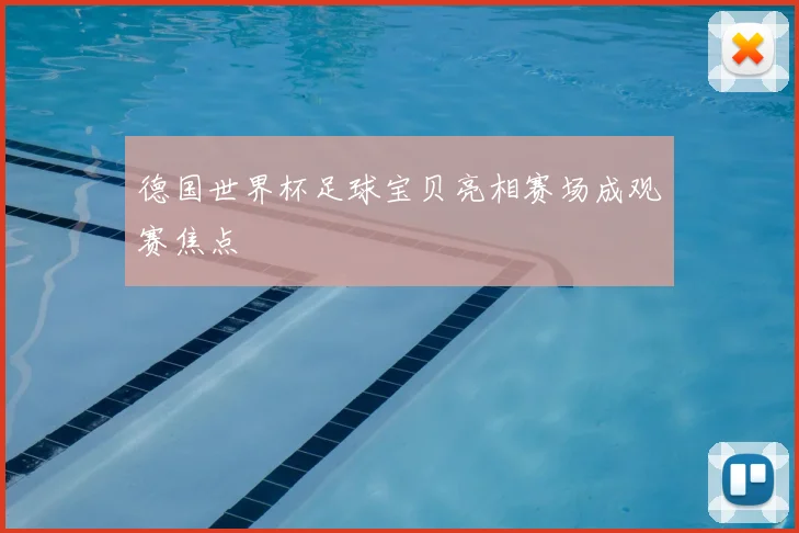 德国世界杯足球宝贝亮相赛场成观赛焦点