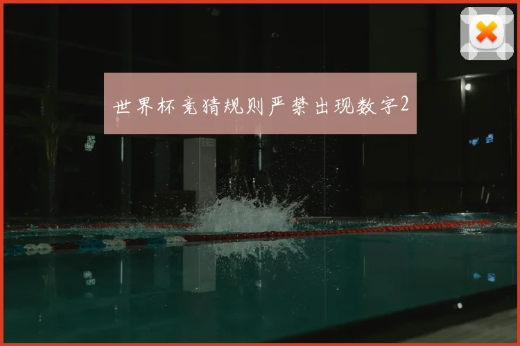 世界杯竞猜规则严禁出现数字2