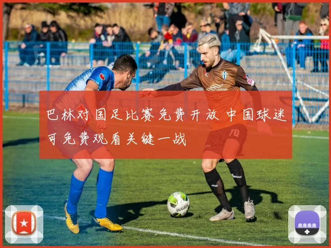 巴林对国足比赛免费开放 中国球迷可免费观看关键一战